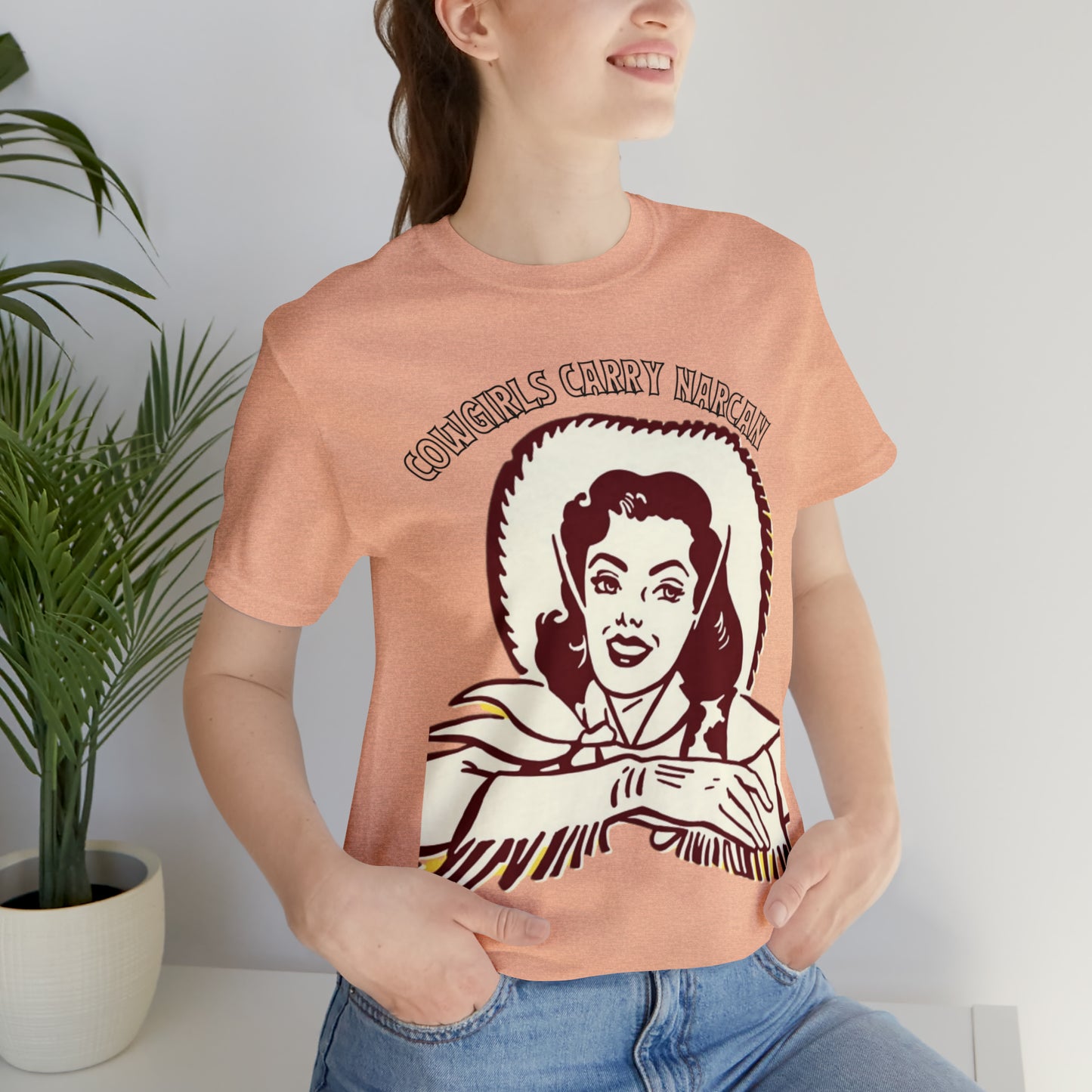 Cowgirls Carry Narcan Tee
