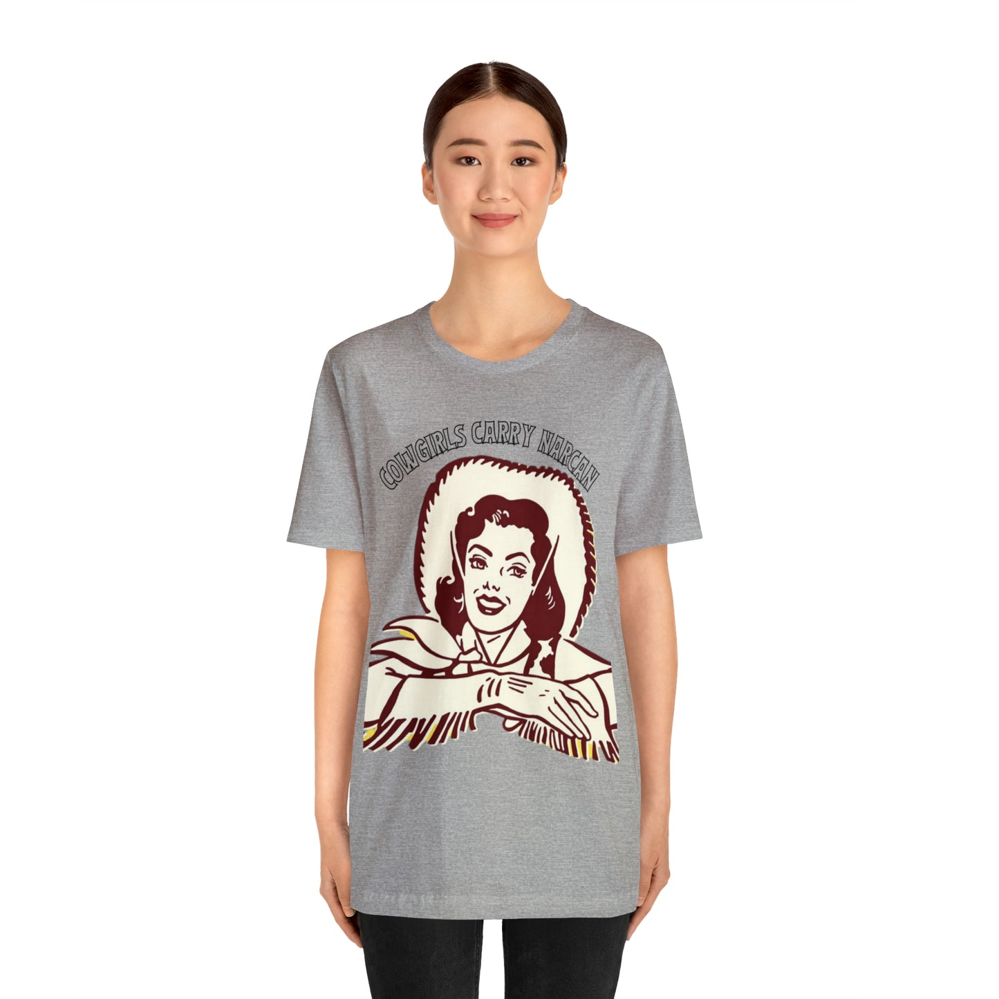 Cowgirls Carry Narcan Tee