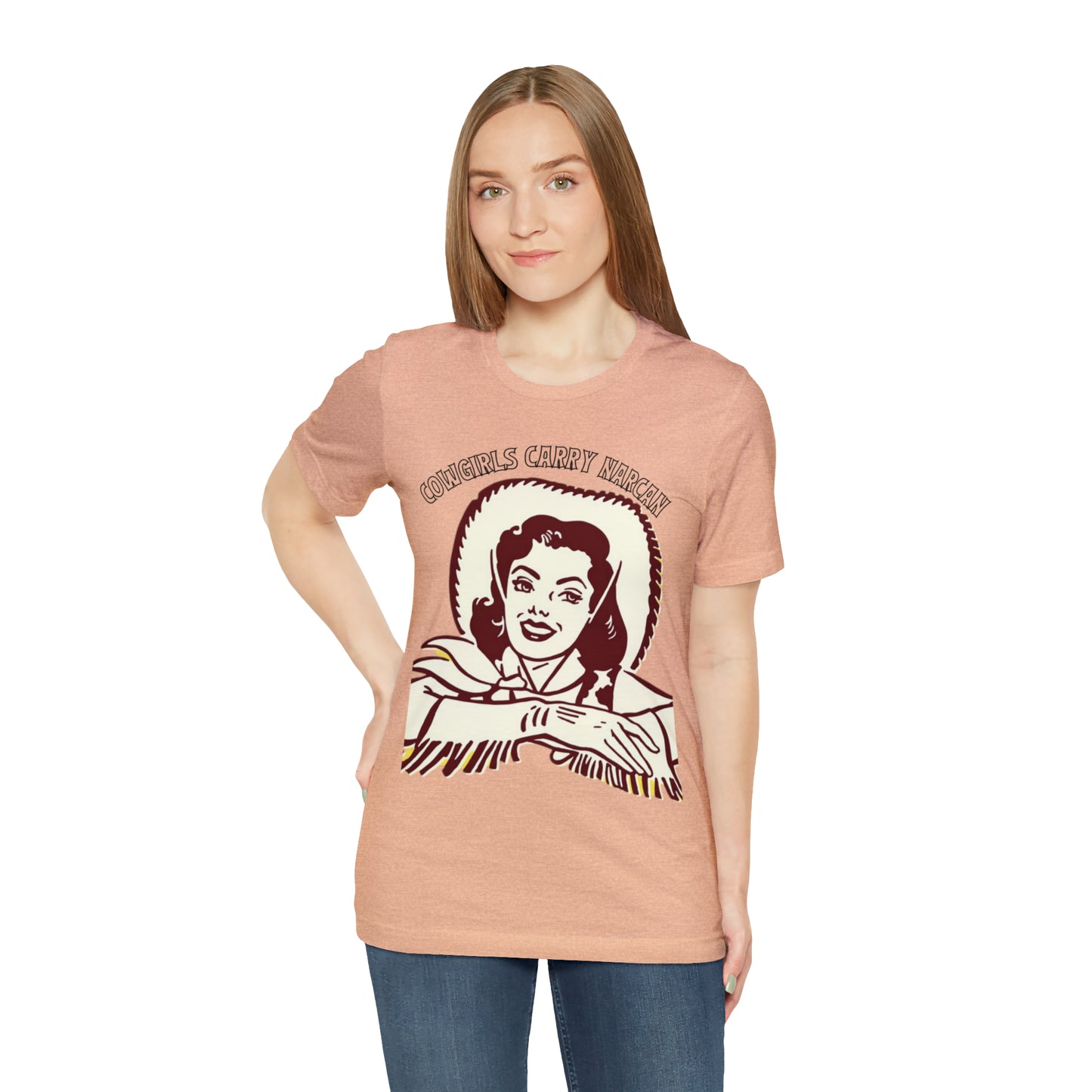 Cowgirls Carry Narcan Tee