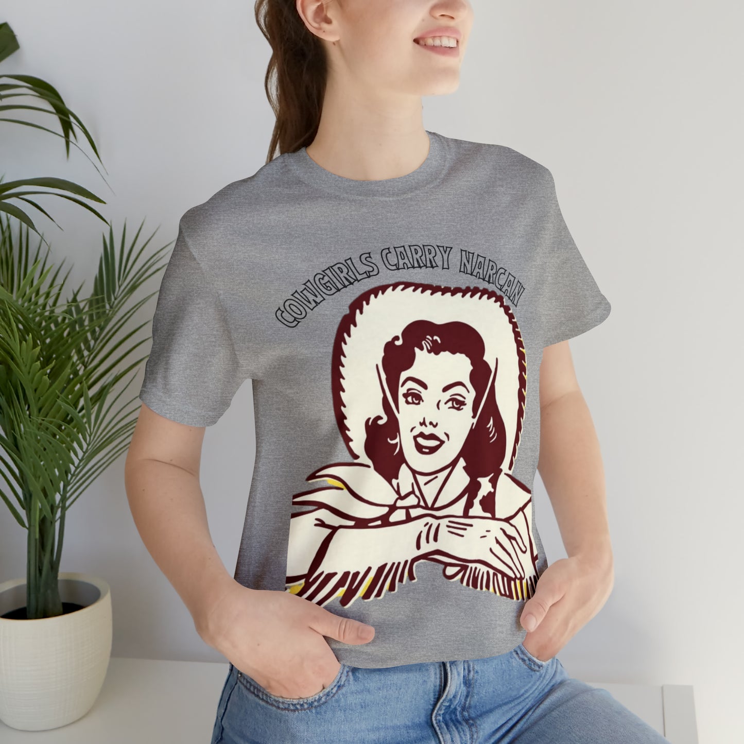 Cowgirls Carry Narcan Tee