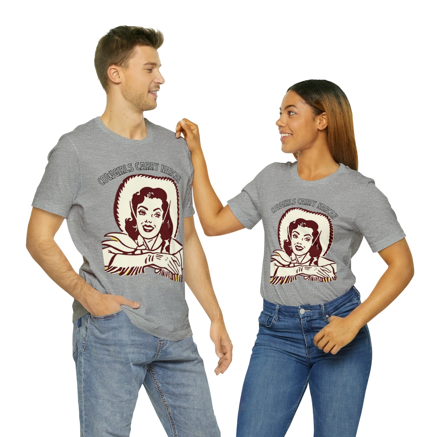 Cowgirls Carry Narcan Tee