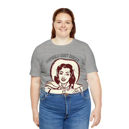 Cowgirls Carry Narcan Tee