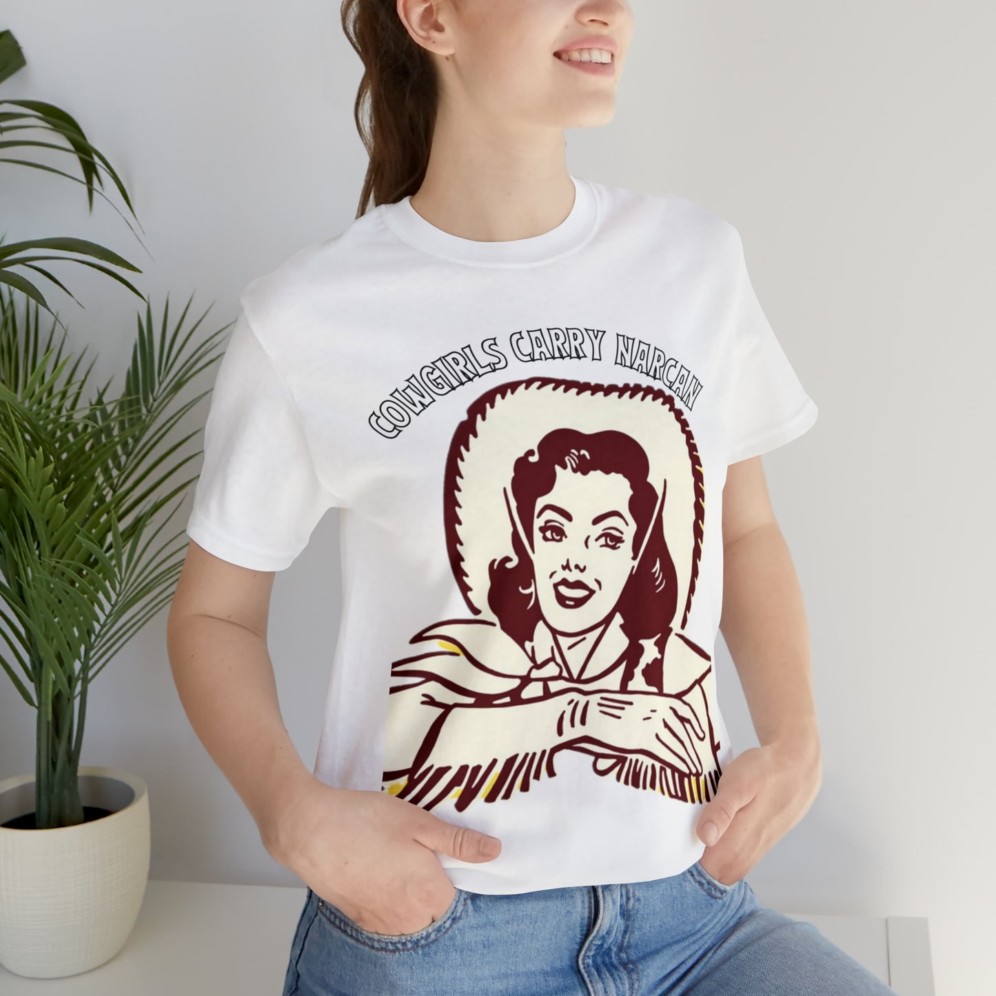 Cowgirls Carry Narcan Tee