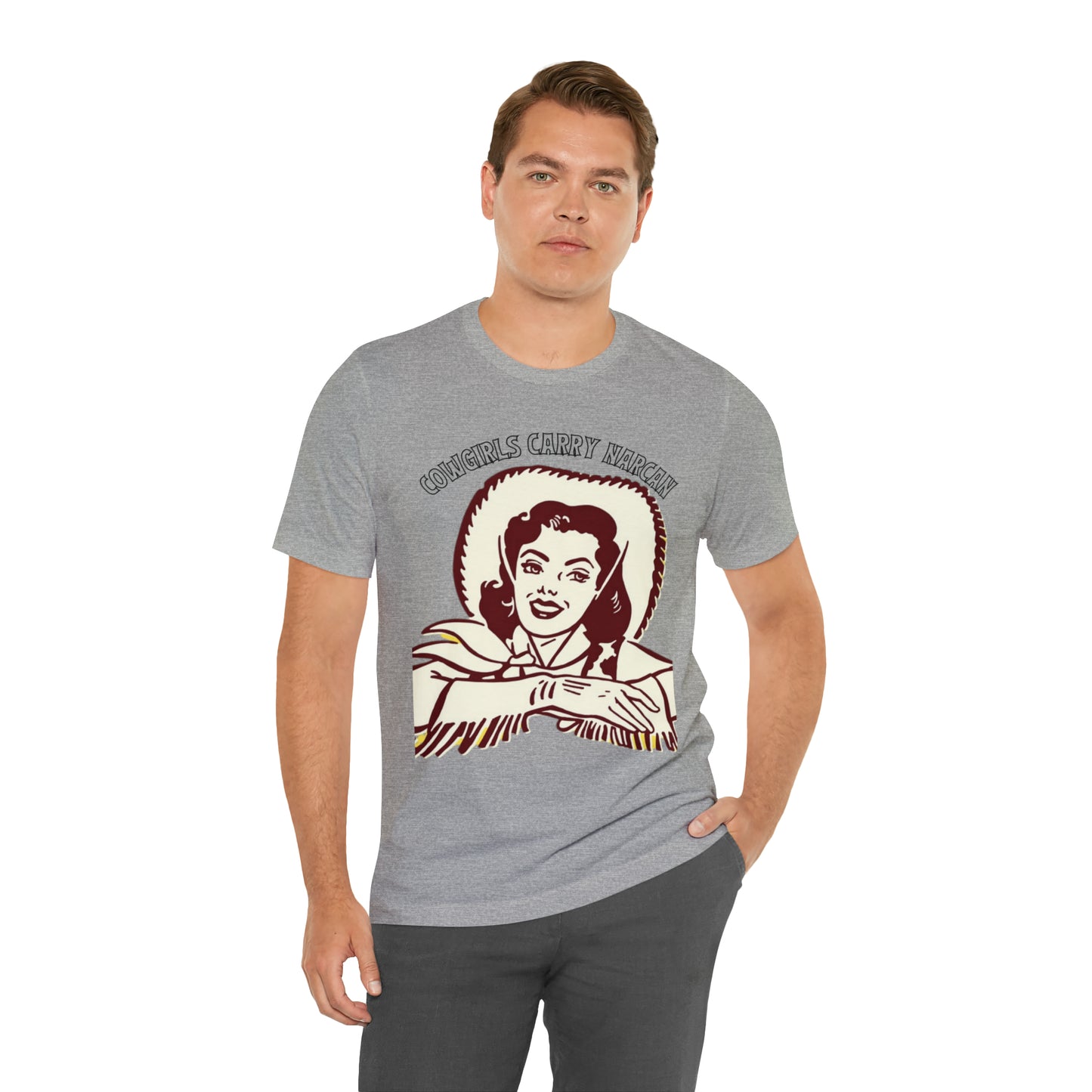 Cowgirls Carry Narcan Tee