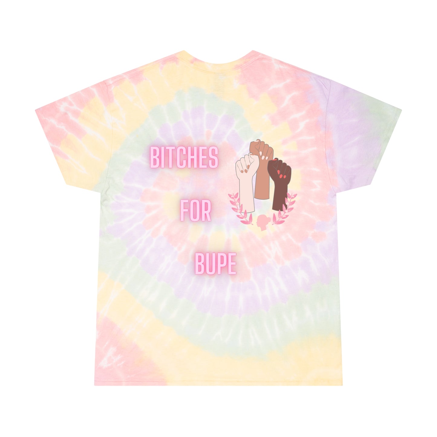 Bitches For Bupe Tie-Dye Tee, Spiral