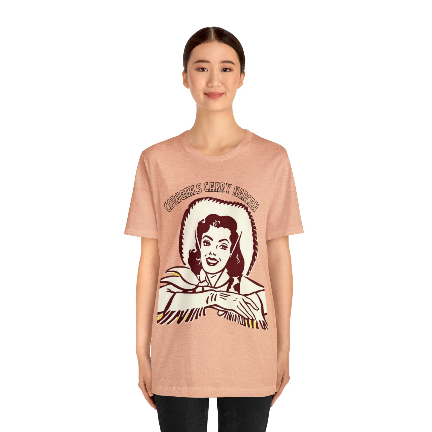 Cowgirls Carry Narcan Tee